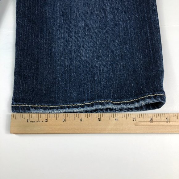 Silver Jeans Men's 37 x 30* Grayson Heritage Straight Leg Blue Faded Denim Pants - Picture 12 of 16